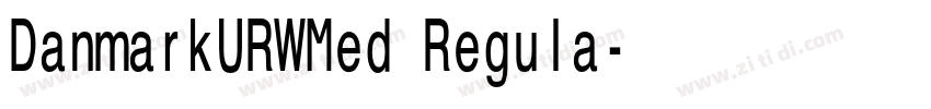 DanmarkURWMed Regula字体转换 DanmarkURWMed Regula字体转换